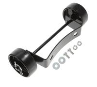 HOLIDYOYO Kit de Roues pour Chauffage Gaz Extérieur roulettes Fer Robustes avec Vis Remplacement Facile pour Chauffage de Terrasse Mobile