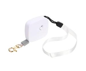 HOLIDYOYO Laisse Rétractable pour Chien 2 Mètres en Corde Nylon avec Frein Une Main, Légère et Compacte, Adaptée aux Chiens de Taille Moyenne, pour Promenade et Couleur Couleur Aléatoire