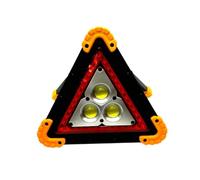 HOLIDYOYO Lampe de Sécurité Étanche LED Cob Jaune pour Routier Lampe Durgence Rechargeable USB Modes Lumière Portable et Avertisseur pour Camping et Dépannage sans Batterie