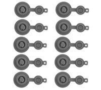 HOLIDYOYO Lot de 10 valves de gonflage pour oreillers gonflables - Bouchons de Valve à Ressort en TPU pour oreillers de Camping - Bouchons de Rechange Anti-Fuite pour Matelas pneumatiques de Voyage