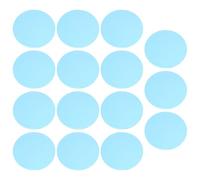 HOLIDYOYO Lot de 15 Feuilles Filtrantes Rondes Autocollantes Bleu Océan 10 Cm, Film Correcteur de Couleur pour Lampes Led, Ambiance Lumineuse Personnalisée, Éclairage Intérieur Décoratif