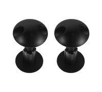 HOLIDYOYO Lot de 2 Bouchons Noirs Ronds en Plastique pour Insert Leash de Surf Fixation Résistante pour Corde de Planche Souple Accessoire de Réparation pour Bodyboard Usage Nautique