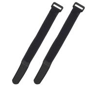 HOLIDYOYO Lot de 2 Colliers Anti-Bruit pour Coqs en Nylon Noir Tour de Cou Réglable des Chants Accessoire Dissuasif pour Volaille Poulets et Poules Confort et Durabilité