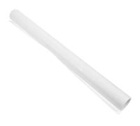 HOLIDYOYO Lot de 2 Feuilles PVC pour Abat-Jour DIY Matériau Occultant 12 M de Large 03 MM d'Épaisseur Blanc Effet Bambou d'Éblouissement pour Suspensions et Appliques Murales