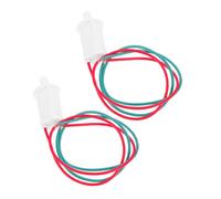 HOLIDYOYO Lot de 2 Interrupteurs de Porte de Réfrigérateur Filaires Dispositif d'Automatisation d'Ampoule Protection Les Surcharges Compatible Congélateur pour Gestion Éclairage la