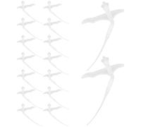 HOLIDYOYO Lot de 20 Buses à Mousse 1Mm pour Pistolet à Calfeutrer Tubes de Remplacement en Plastique Ensemble Déclencheur et Tube Étanchéité Anti-Fuite pour Travaux de Calfeutrage et