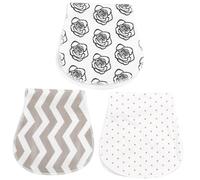 HOLIDYOYO Lot de 3 Bavoirs Unisexes Petits Modèles en Coton, Bavettes de Protection d'Épaule Multifonctionnelles et Protectrices pour Repas et Activités Quotidiennes