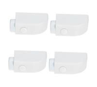 HOLIDYOYO Lot de 4 Verrous de Fenêtre Coulissante en Plastique, Installation Facile, Verrouillage Instantané, Limiteur Pratique pour Fenêtres à Glissière Sécurisé pour Garçon et Filles
