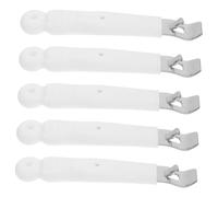 HOLIDYOYO Lot De 5 Mini Décapsuleurs De Flacons Ouvre-Flacons Portable Décapsuleur De Bouchon En Acier Inoxydable Outil De Décapsuleur Compact Pour Bouteilles De Liquide Oral