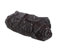 HOLIDYOYO Lumière de cheminée sans flamme : Bûches LED 3D réalistes - Bûches électriques pour foyer ventilé, intérieur et extérieur - Décoration de fausse flamme