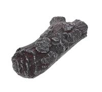 HOLIDYOYO Lumière de cheminée sans flamme : Bûches LED réalistes - Bûches électriques pour foyer ventilé, intérieur et extérieur - Décoration de fausse flamme