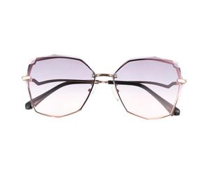 HOLIDYOYO Lunettes de soleil rondes en métal noir, forme polygonale, double renfort, pour festivals et activités en plein air