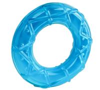 HOLIDYOYO Mâcher Congelable pour Chiens, Anneau Rafraîchissant de Dentition pour Chiots et Petits Chiens, D’été Anti-Stress en Plastique Solide, Fournitures pour Animaux de Compagnie
