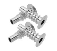 HOLIDYOYO Manchon de Charnière pour Canapé en Alliage, Kit de 4 Pièces, Accessoire pour Charnière D'appui-tête de Canapé, Réparation et Renfort, Pièces de Rechange pour Meubles D'intérieur,