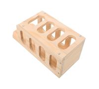 HOLIDYOYO Mangeoire Bois Lapin Chinchillas Petit Bol Nourriture Distribuer Herbe Support Accessoires Cage Animaux