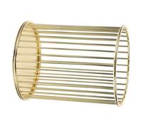 HOLIDYOYO Mangeoire Foin Suspendue Métal Doré Porte-Foin Antidérapant pour Cage de Cochons d'Inde et Petits Animaux Support et Sécurisé pour Alimenter Facilement