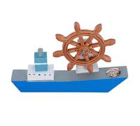 HOLIDYOYO Maquette de Voilier Miniature Bois Ornement de Décoration Marin Modèle de Bateau pour Collection