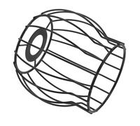 HOLIDYOYO Metal Lamp Shade Diy Assembly Kit Industrial Hollow Wire Cage With Hole Metal Ceiling Light Cover For Bedroom And Kitchen Decor