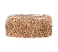 HOLIDYOYO Mini Botte de Foin : Pile de Paille décorative factice - Mini Botte de Paille pour Maison de poupée, Jouets de Ferme, décorations de fête Western et Fournitures de Bricolage pour scènes