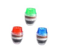 HOLIDYOYO Mini Filtre Robinet Rond Purificateur Eau Potable Compact Installation Facile Rouille pour Cuisine et Salle de Bain
