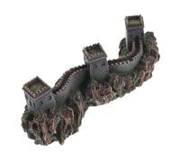 HOLIDYOYO Modèle Pont de Chine Miniature Décoration Aquarium Muraille Chinoise Ornement Culturel pour Bureau et Maison