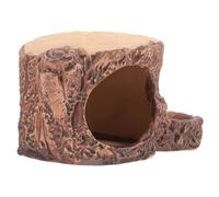 HOLIDYOYO Nid Rafraîchissant pour Hamster en Céramique Cachette Décorative et Fonctionnelle Maison Petite Taille pour Petits Animaux D’Été Surface Lisse Facile à Nettoyer Habitat Sûr et