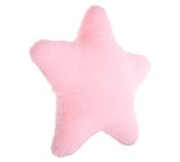 HOLIDYOYO Oreiller en Peluche en Forme D'étoile Rose Coussin en Peluche Jouet Décoratif Coussins en Peluche pour Chambre À Coucher Décor De Salon 40Cm