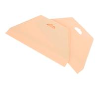 HOLIDYOYO Outil de Grattage en Plastique pour Papier Peint 2 Pièces Raclette Lisseuse Légère pour Pose Film Vitre Voiture et Murs - Kit Professionnel pour Décollage et Lissage Mural