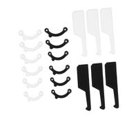 HOLIDYOYO Outil Invisible de Redressement du Nez 18pcs en Silicone et Pet, Léger et Confortable, Appareil pour Modeler et Soutenir le Pont Nasal