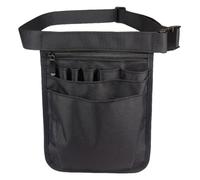 HOLIDYOYO Paquet Banane Utilitaire pour Noir Ajustable Épaule et Taille Organisateur Multi-Poches Résistant à L’Usure Pochette Médicale Pratique pour Hôpital Centre et Soins Infirmiers