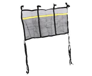 HOLIDYOYO Paquet de Trampoline Multifonction Paquet en Filet Suspendu Tissu Mesh Résistant Rangement Chaussures et Accessoires Sports Plein Air Taille