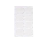 HOLIDYOYO Patch de saxophone 8 pièces coussin silicone blanc pour embouchure alto et ténor protection dentaire accessoire bois et vent