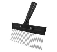 HOLIDYOYO Peigne à Texturer en Acier Inoxydable 20 Mm pour Motifs Muraux Artistiques, Outil de Plâtre Soi-même, Brosse à Texturer les Cloisons Sèches, Outil de Décoration Murale Diy,