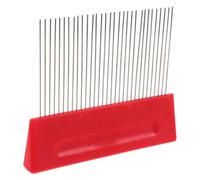 HOLIDYOYO Peigne à Texturer Mural en Acier Inoxydable Grattoir Multi-Usages pour Peinture à L’Huile et Plâtre Outil Artistique pour Effets Grainés Texture Précise pour Décoration