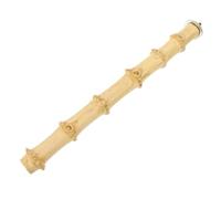HOLIDYOYO Perchoir Bambou pour Oiseaux Jouet à Mâcher pour Perroquets De Jeu Naturel Accessoire De Cage Pratique pour Activité des Oiseaux