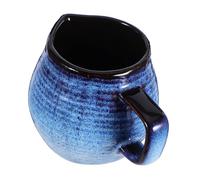 HOLIDYOYO Pichet It Céramique Petite Cruche Ergonomique pour Mousse de Lait Rétention de Chaleur Accessoire Espresso pour Café Maison ou Boutique