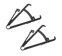 HOLIDYOYO Pied à Coulisse 2Pcs pour Mesurer la Graisse Testeur Instrument Portable pour Hommes et Femmes Analyseur de Santé Outil de Mesure de Composition