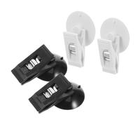 HOLIDYOYO Pince à Cartes Multifonction Ventouse pour Pare-brise Voiture, Lot de 2, Porte-vignette de Stationnement et Support Lunettes Pratique, Clips Fixation Auto Compact et Portable