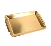 HOLIDYOYO Plaque Acier pour Fruits Et Apéritifs Assiette De Service pour Barbecue Et Réunions Familiales Et Polyvalente