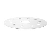 HOLIDYOYO Plaque Conductrice de Chaleur Surface Lisse Diffuseur Thermique en Acier Inoxydable Facile à Nettoyer pour Cuisinière à Gaz Adaptée à Divers Modes de Cuisson