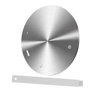 HOLIDYOYO Plaque Diffuseur de Chaleur Inoxydable pour Cuisinière à Induction et Gaz Adaptateur Pratique pour Ustensiles de Cuisine Répartition de Chaleur Équitable et Sécurisée