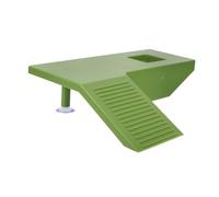 HOLIDYOYO Plate-Forme De Selsification des Tortues avec Rampe Turtle Turtle Planking Area Tortoise Plancheur Plate-Forme pour Le Réservoir De Tortue Accessoire
