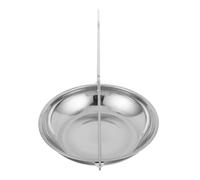 HOLIDYOYO Plateau de Pesée Accessoire Précis avec Chaîne Fine en Acier Inoxydable pour Balance Suspendue Industrielle pour Logistique et Milieu Industriel