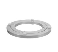 HOLIDYOYO Plateau tournant Rond Lazy Susan - Base pivotante de 14 cm de diamètre extérieur - Base tournante en métal pour Plateau de Service