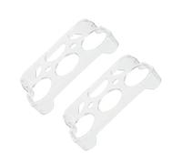 HOLIDYOYO Porte-Œufs en Plastique pour Réfrigérateur Lot de 2 Récipient de Stockage d'Œufs Support à Œufs Capacité 6 Œufs Économise Espace la Cuisine Rangée