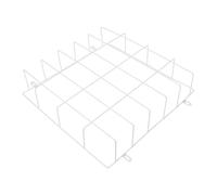 HOLIDYOYO Protection Murale pour Éclairage de Secours 300x300x72 Mm, Cage Métallique Robuste Treillis Soudé, Couvercle de Sécurité pour Panneau de Sortie, Protection Anti-dommages