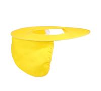 HOLIDYOYO Protection Solaire pour Casque de Chantier Pare Soleil pour Casques de Sécurité Protège Nuque Respirant et Accessoire pour Travailleurs du Bâtiment