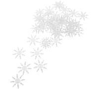 HOLIDYOYO Protège-ailettes de Fléchettes en Plastique 50 Pièces, Accessoire de Protection de Vol, Correcteur D’Angle pour Ailettes, Fixation Stable pour Loisirs et Compétition de Fléchettes