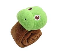 HOLIDYOYO Qui fuit pour Animaux de Compagnie Chiens Peluche mâcher nasiller Traiter Dog Toys interactif pour Chiot à Priser résistant à l'usure à Tabac Polaire Brown