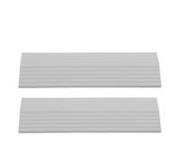 HOLIDYOYO Rampe de balayage en plastique rampe de pente résidentielle 2 pièces pour faciliter le passage du robot aspirateur sur seuils et petites marches usage domestique